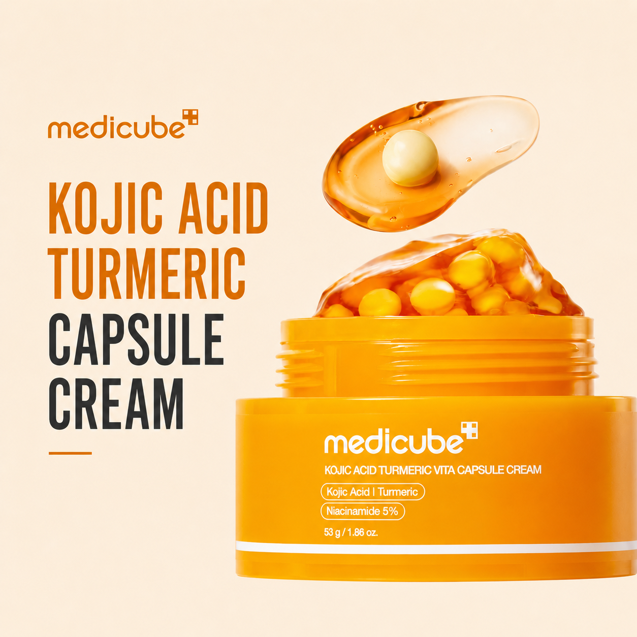 Medicube Kojic Acid Turmeric Capsule Cream