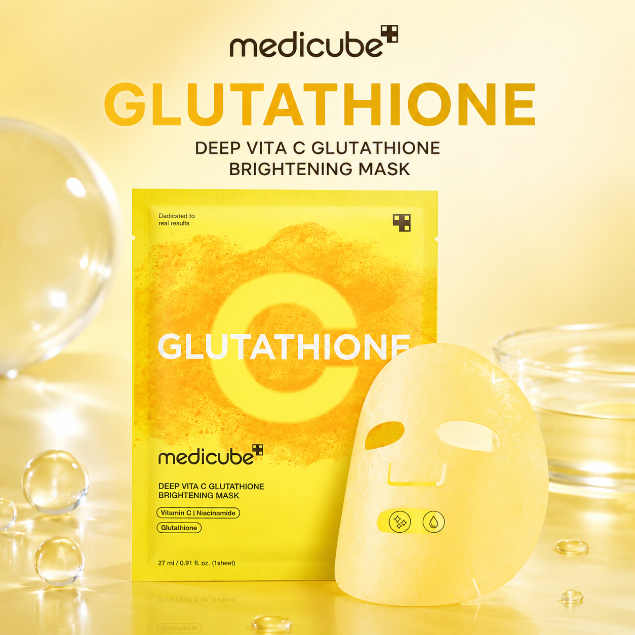 Medicube PDRN Glutathione Caffeine Night Wrapping Mask