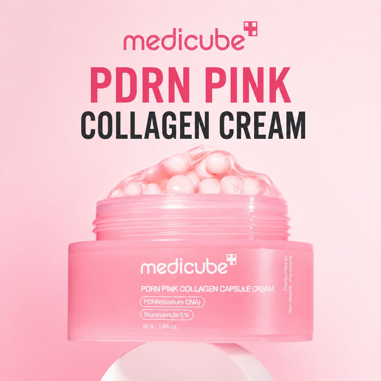 Medicube PDRN Pink Collagen Capsule Cream