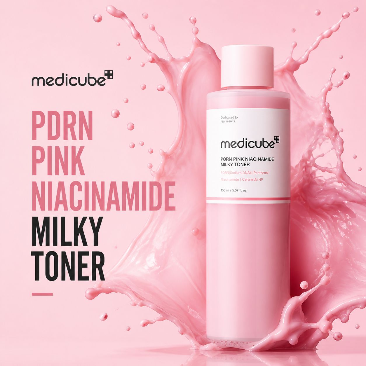 Medicube PDRN Pink Niacinamide Milky Toner