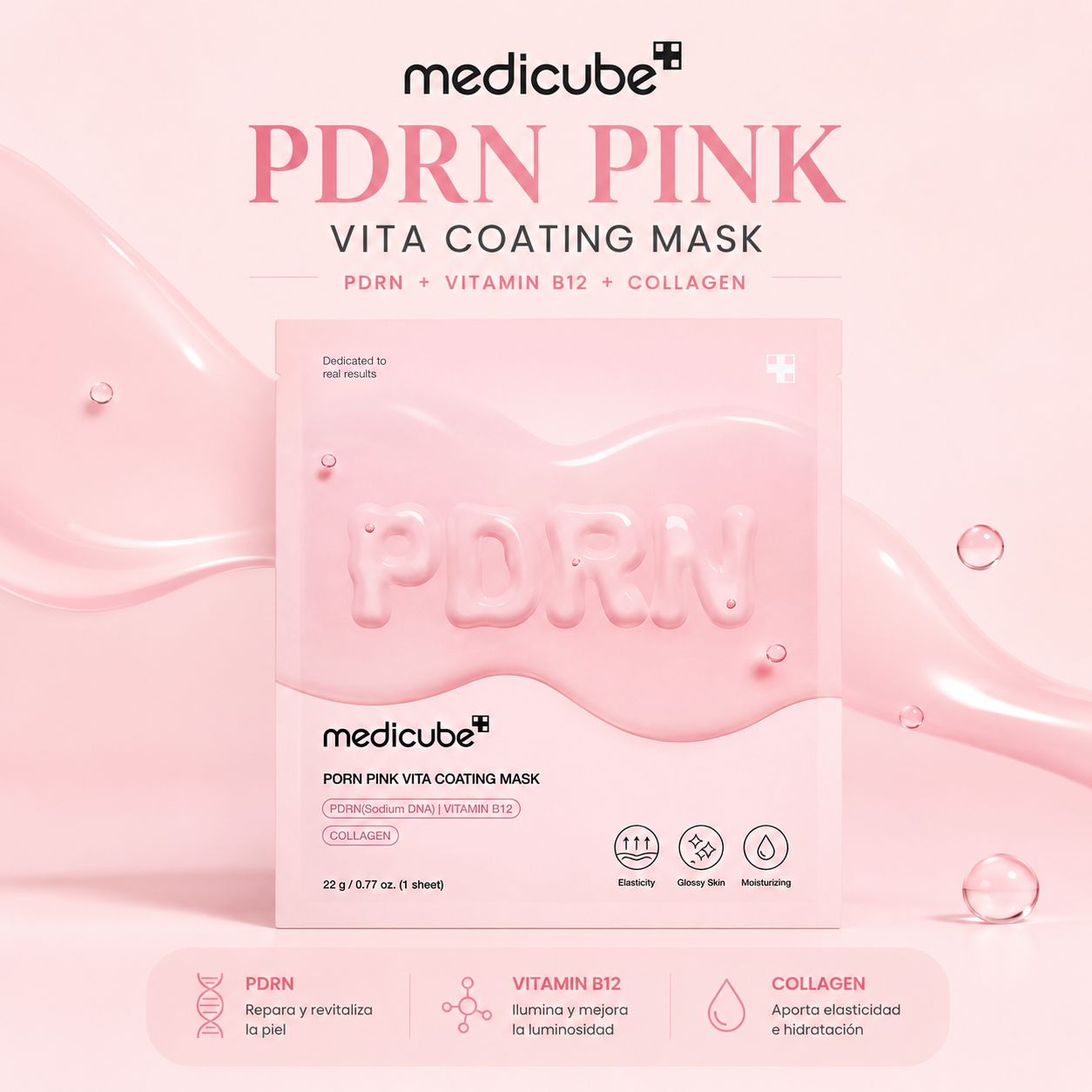 Medicube PDRN Pink Vita Coating Mask